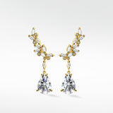 Veto Diamond Raindrop Earrings