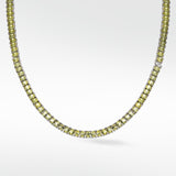 Veto Lux Oval Yellow Sapphire Necklace