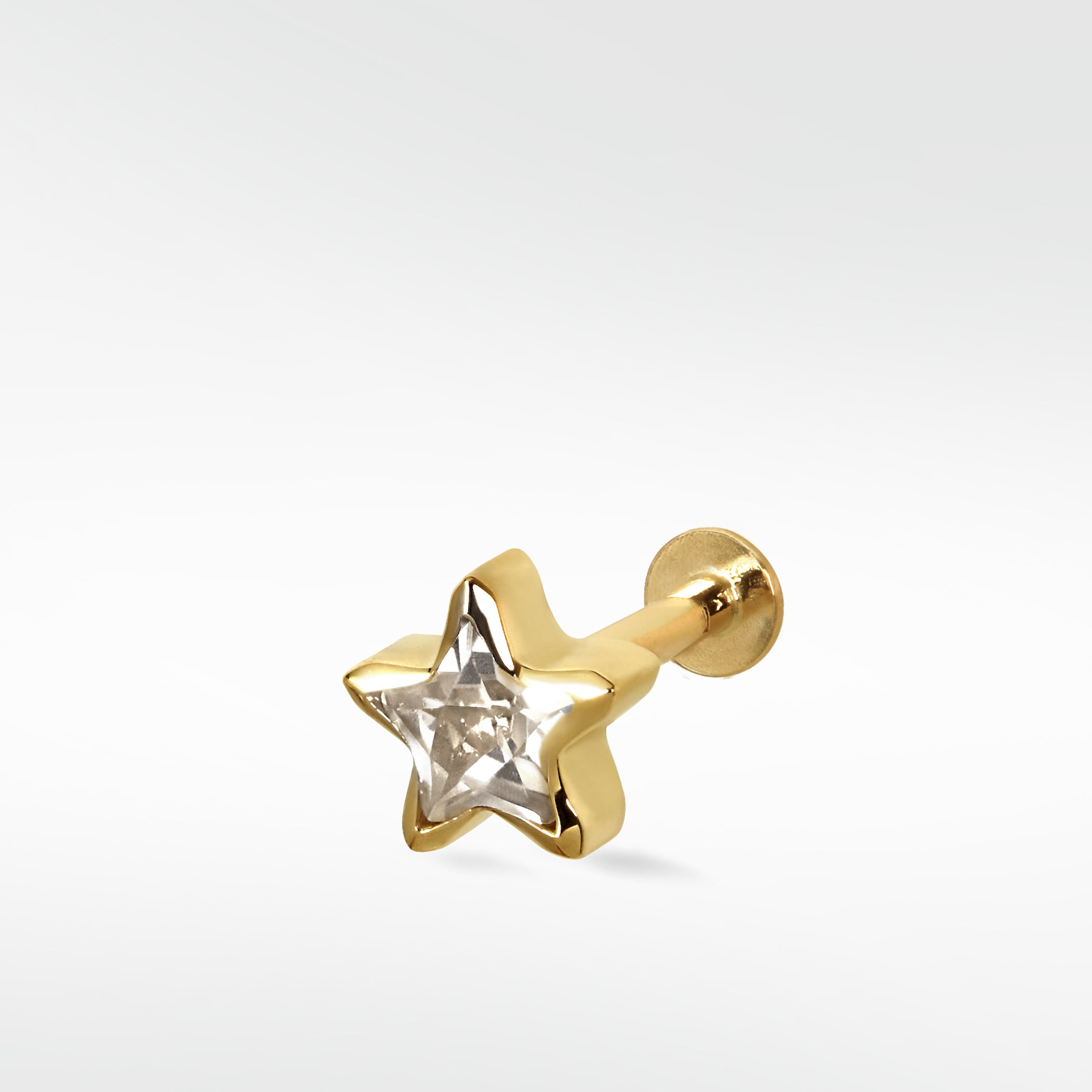 Polaris Sapphire Star Stud Crest