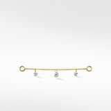 Trio Floating Diamond Chain